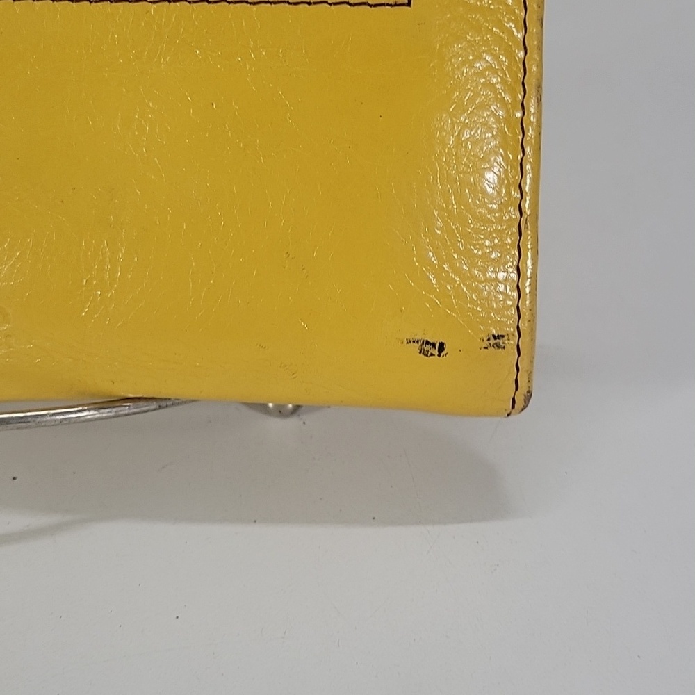 Hobo International Yellow Leather Clutch Wallet - Picture 4 of 13